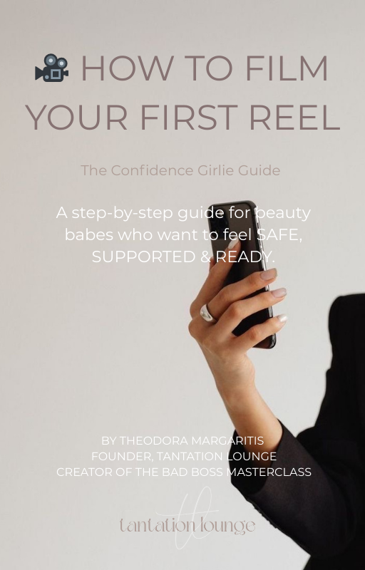 🎥 HOW TO FILM YOUR FIRST REEL — THE CONFIDENCE GIRLIE GUIDE