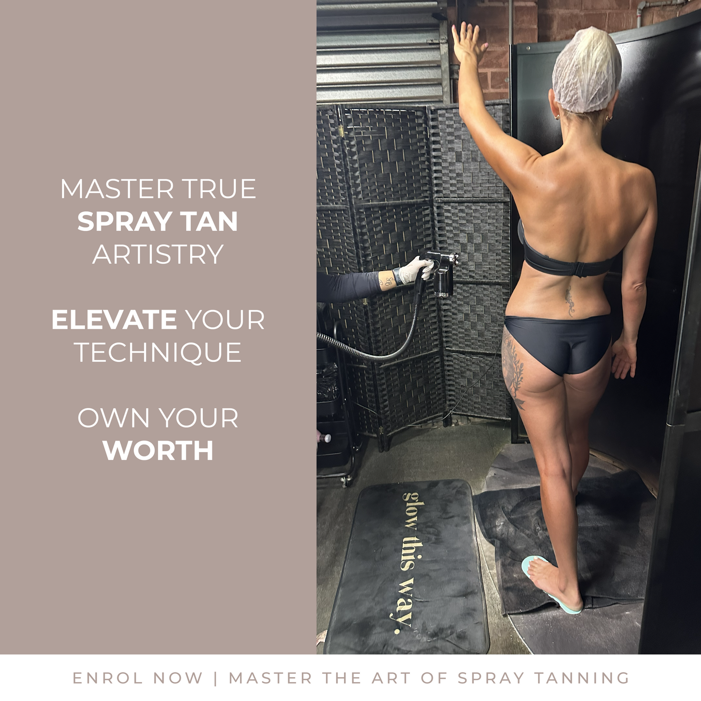 1 DAY IN PERSON SPRAY TAN COURSE