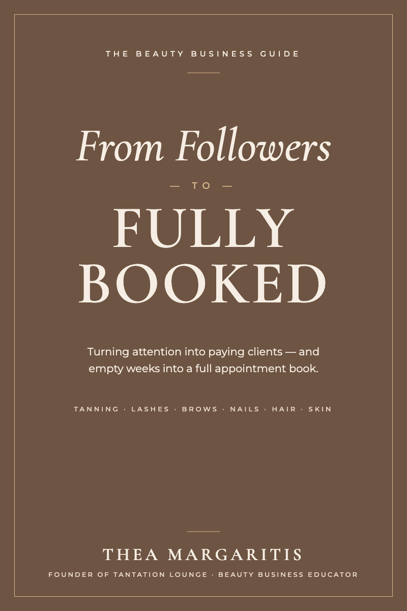 FROM FOLLOWERS TO FULLY BOOKED - COMING SOON